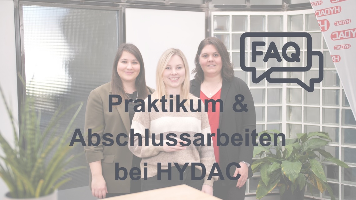 Praxisphase Praktika bei HYDAC